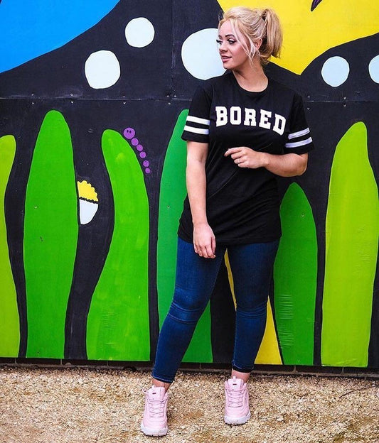 STRIPED BORED TEE