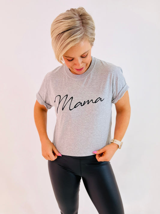 MAMA SCRIPT TEE