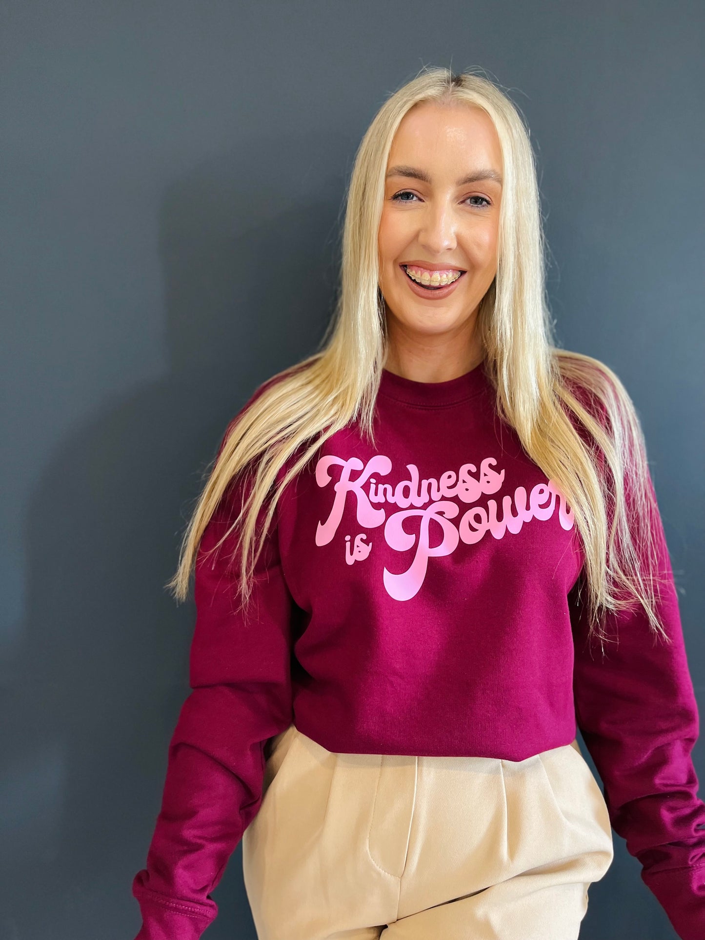 KINDNESS IS POWER SWEATER