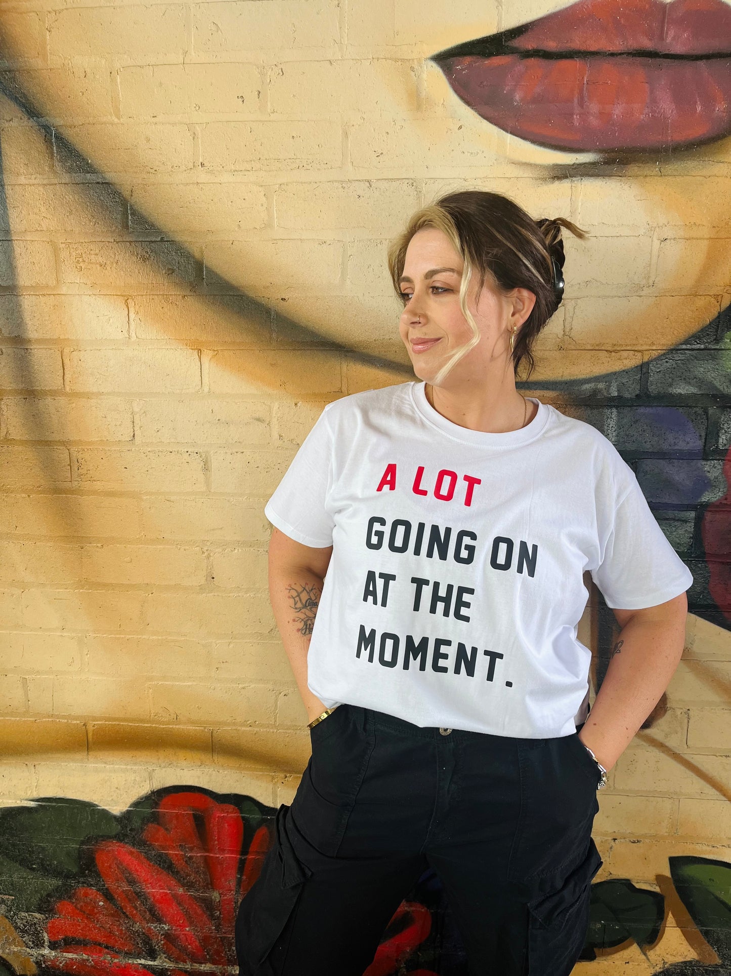 A LOT GOING ON AT THE MOMENT TEE