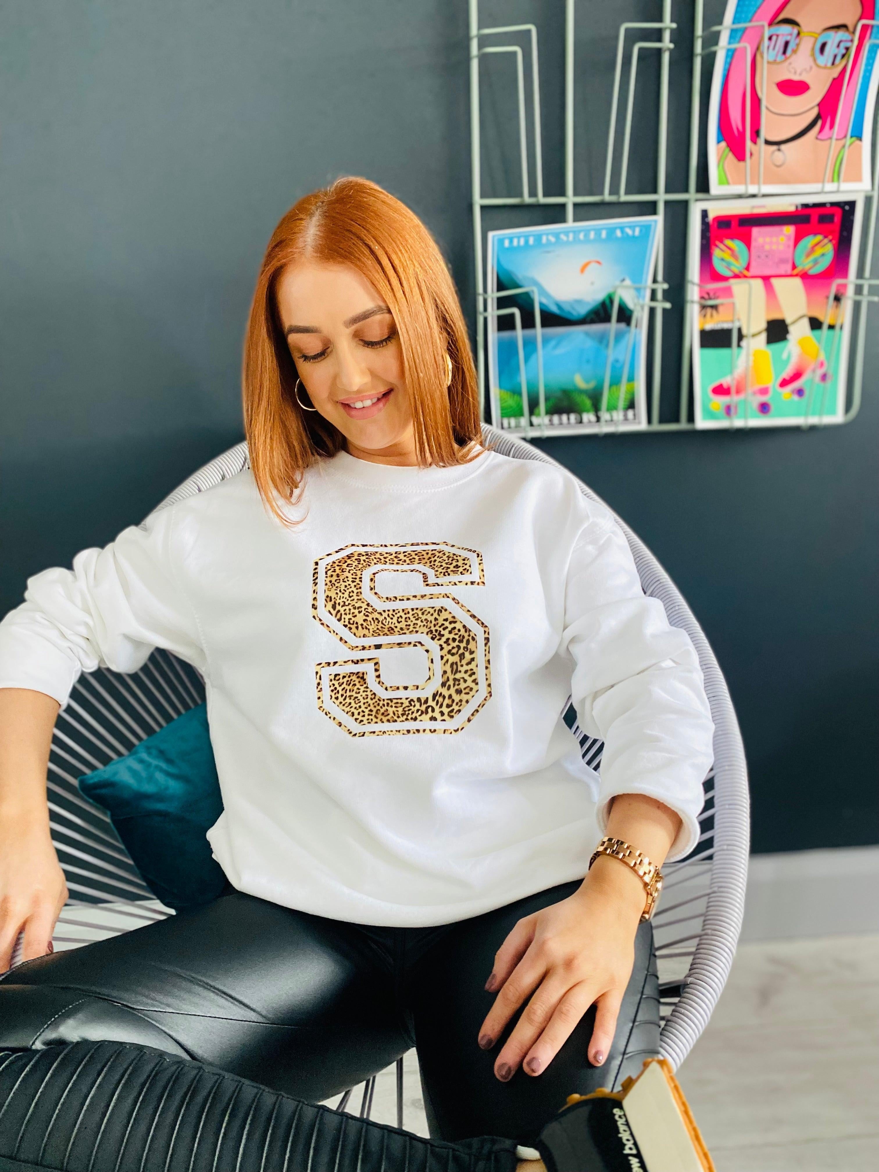 CUSTOM | INITIAL SWEATER – ThePaperPress